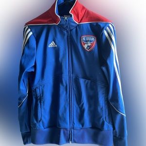 FC Dallas Adidas track jacket. Size L